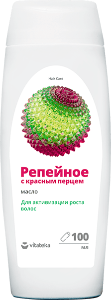 Репейное масло с красным перцем Vitateka – где купить